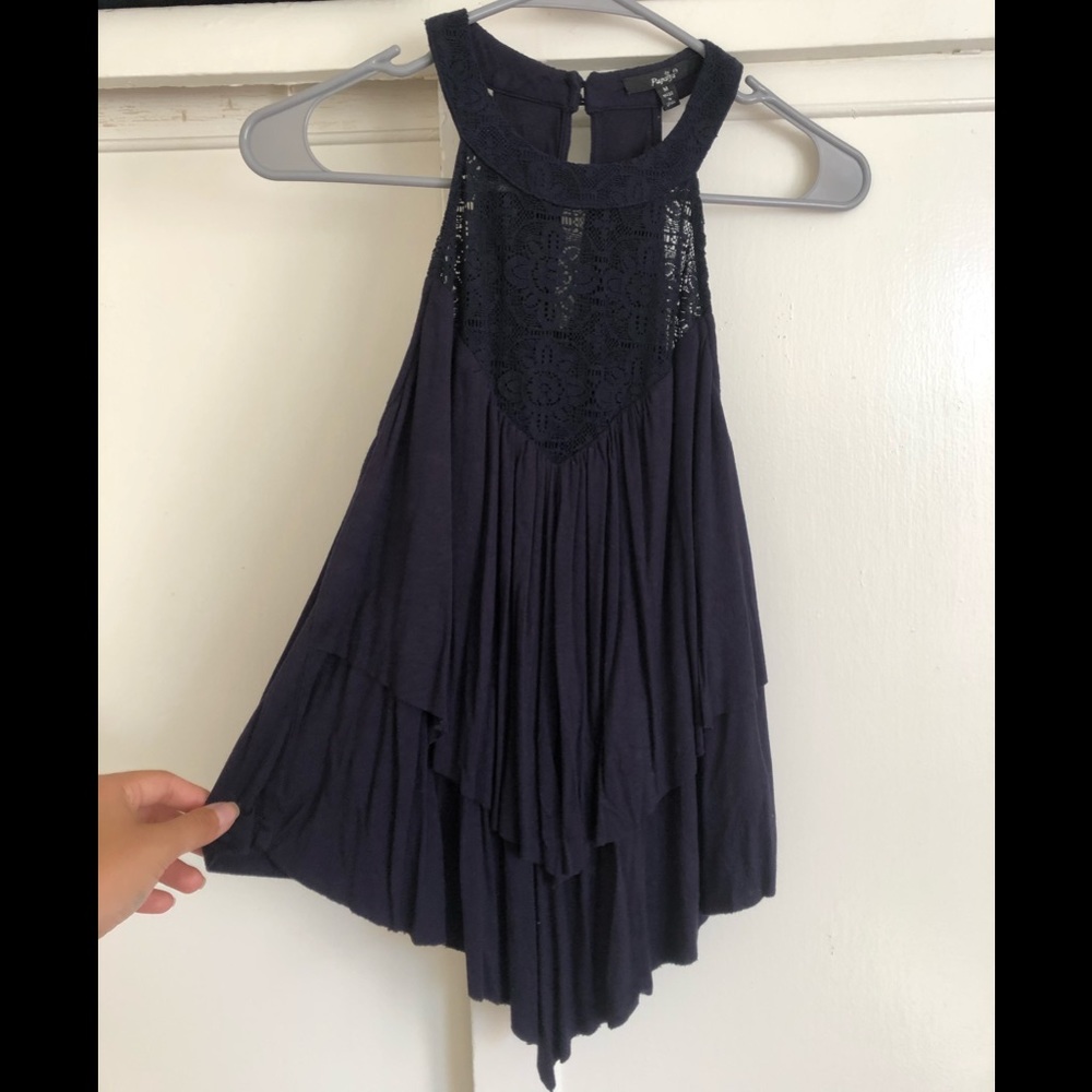 Dark Blue tank top Sz S